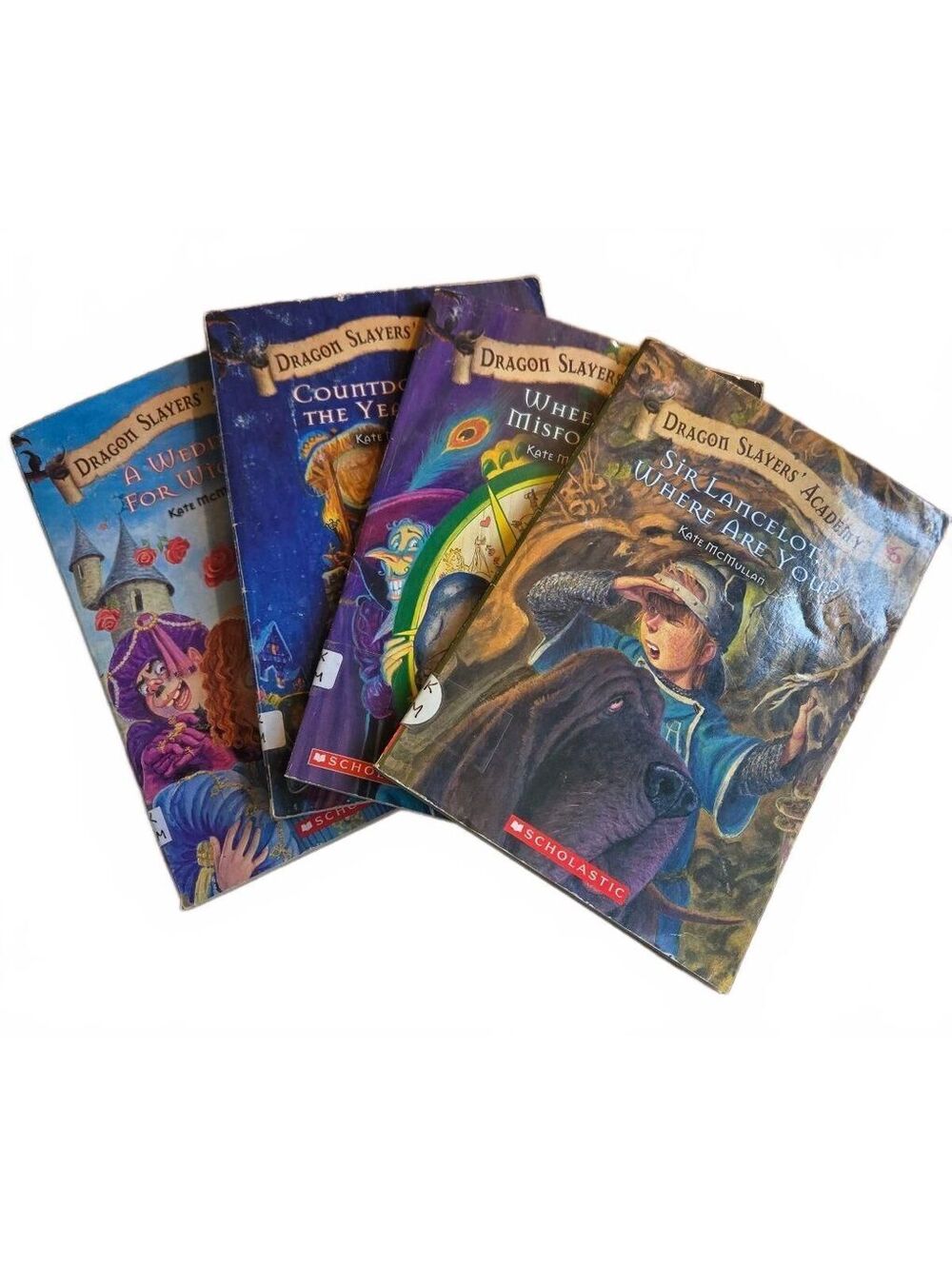Dragon Slayers' Academy Book Set by Kate McMullan - Volumes 6, 7, 8 & More